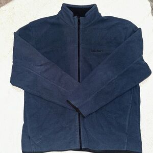 Timberland Men's Zip Up Sweater - Navy Blue